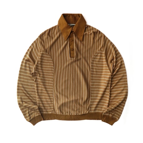 Heritage Sportswear / Vintage, Striped Knit Polo L/S Shirt