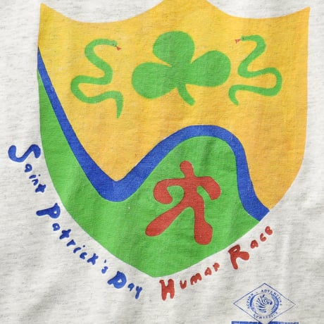 St. Patrick's Day Human Race 8K / Vintage, L/S Tee