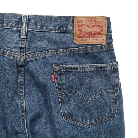 Levi's / lot. 550 W : 36 "Relaxed Fit"