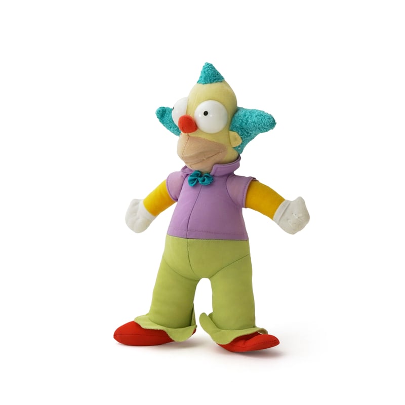 Krusty the clown stuffed toy deals