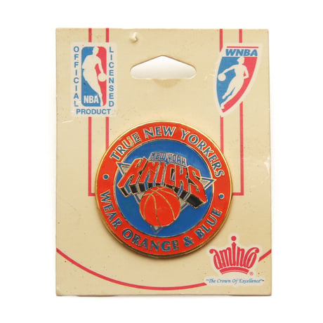 NBA・WNBA / Vintage, Circle Logo Pins "New York Knicks"