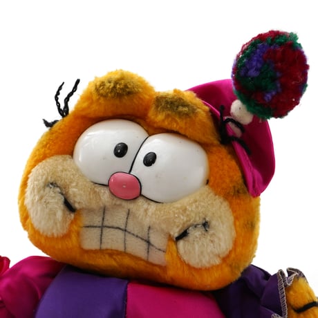 Garfield / Vintage, Plush Toy "Clowning Around"