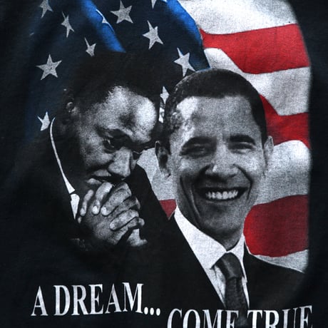 Martin Luther King Jr. & Barack Obama / A Dream Come True S/S Tee