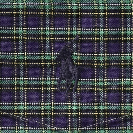 Ralph Lauren / Vintage, Plaid B.D. L/S Shirt "Big Shirt"