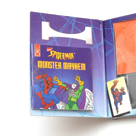 Spider-Man / ©1995 Book And Rubber Stamp Kit