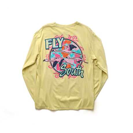 Benny & Belle / Flamingo Fly South L/S Tee