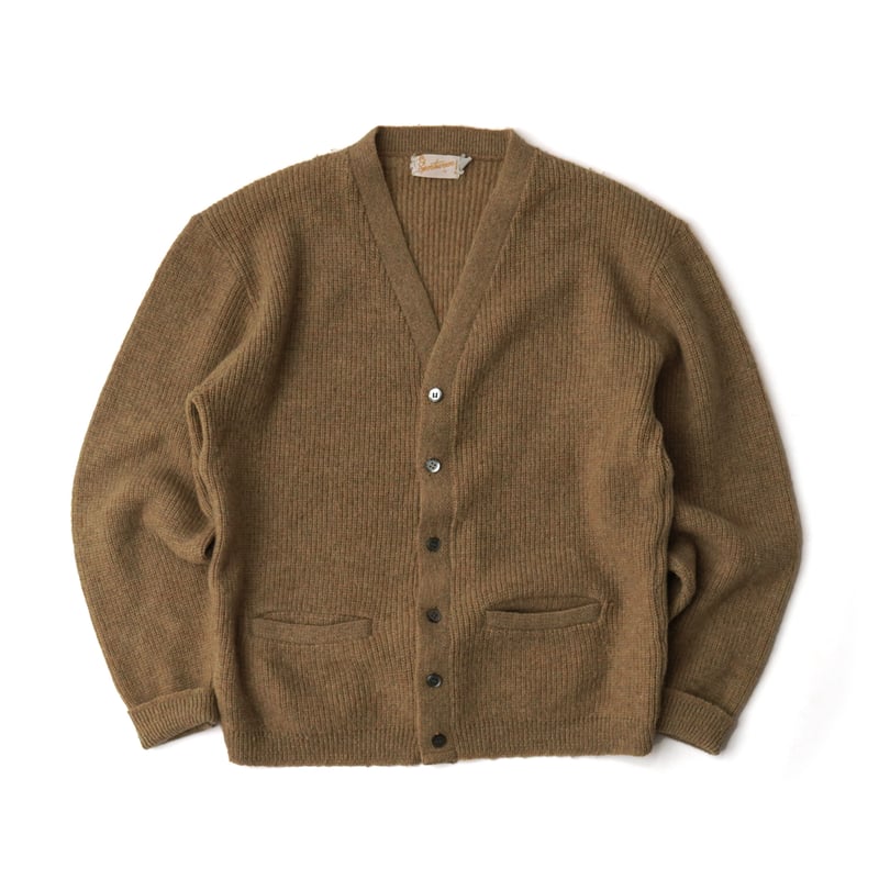60s vintage mohair cardigan ブラウン THIS MAN | 【ITEMS】 60s towncraft mohair cardigan