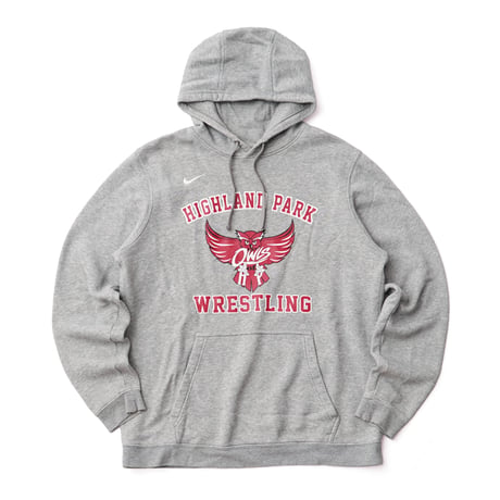 NIKE / Pullover Hooded Sweatshirt "Highland Park Wrestling Owls"