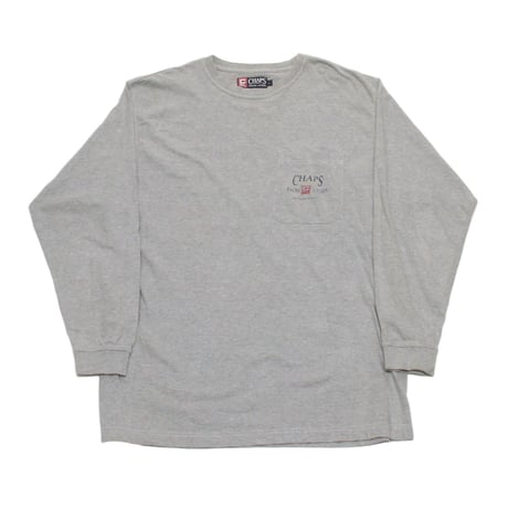 Chaps Ralph Lauren / 90's Vintage, Pocket L/S Tee