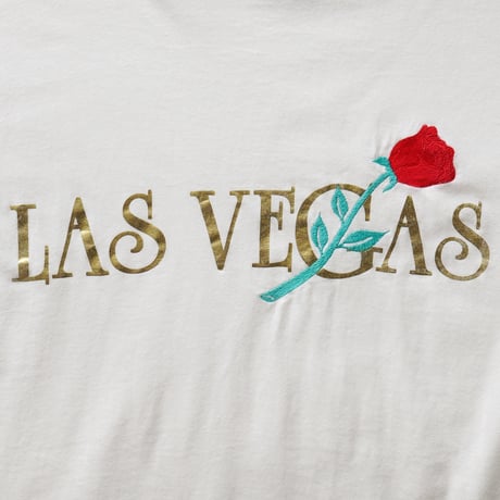 Las Vegas, NV / Vintage, Rose Gold Printed S/S Tee