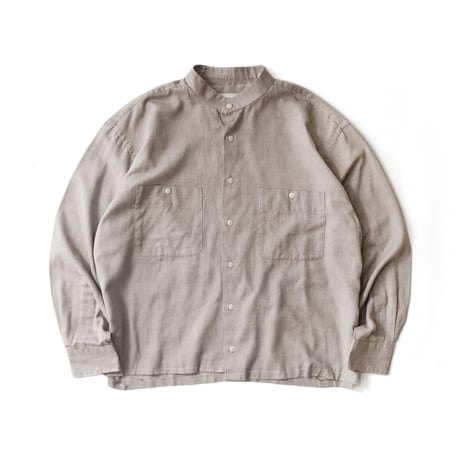 Yves Saint Laurent / Vintage, No Collar L/S Shirt