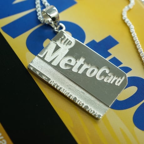 IN-PUT-OUT / "R.I.P Metro Card" Necklace