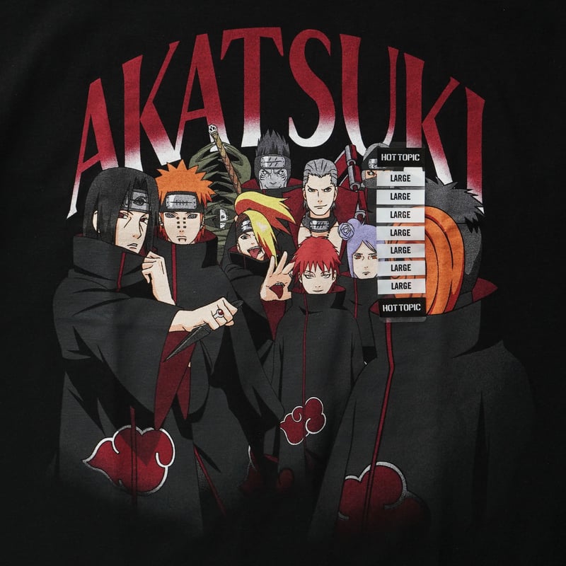 Naruto Shippuden / Akatsuki S/S Tee | ティーレコ Naruto Shippuden / Akatsuki S/S Tee | ティーレコ