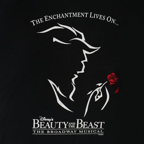 Beauty and The Beast / Vintage, Broadway Musical at Seattle S/S Tee