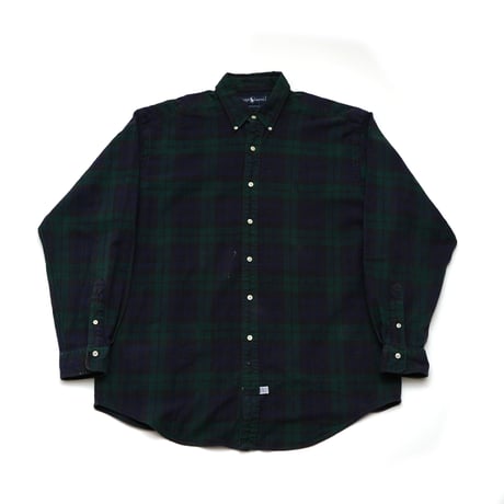 Ralph Lauren / Vintage, Flannel B.D L/S Shirt "Black Watch"