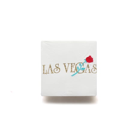 Las Vegas, NV / Vintage, Rose Gold Printed S/S Tee