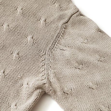 Pringle Of Scotland / Vintage, Line Ribbed Cotton Crewneck Knit