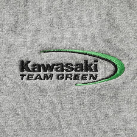 Kawasaki Motors Corp, U.S.A / Vintage, Team Green Pullover Hooded Sweatshirt
