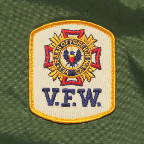 King Louie / Vintage, Boa Liner Coaches Jacket "V.F.W."