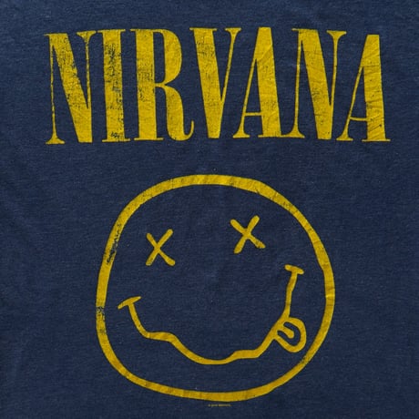 Nirvana / Smiley Face Heather S/S Tee