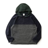 Old Navy /  Fleece Quarter Zip Hooded Pullover Jacket