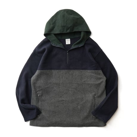 Old Navy /  Fleece Quarter Zip Hooded Pullover Jacket