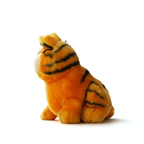 Garfield / Vintage, Plush Toy "Sitting Standard, Right"