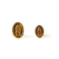 14k Gold Earring "Our Lady of Guadalupe"