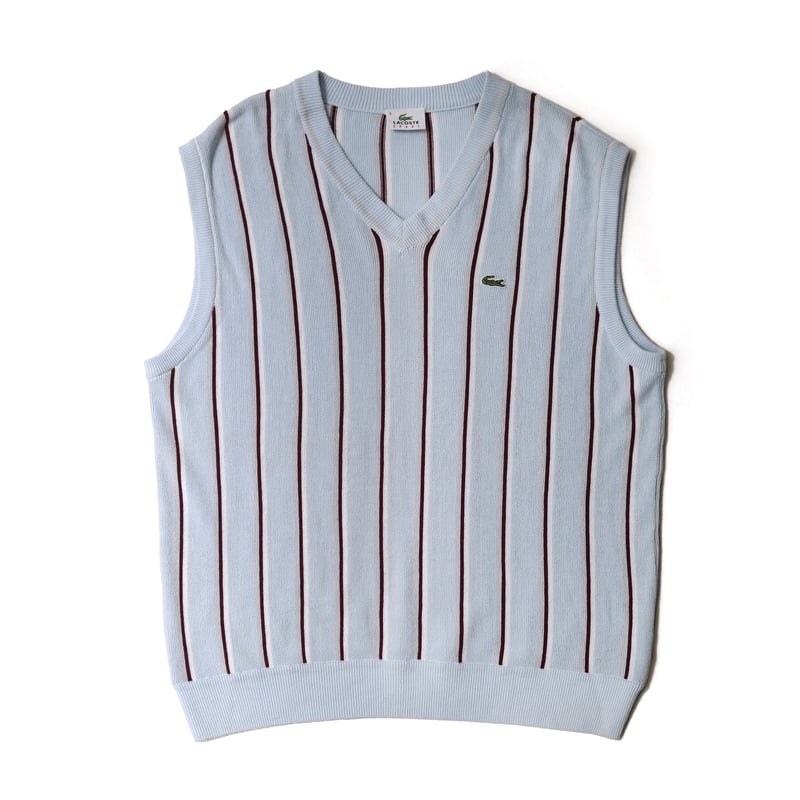 Lacoste / Striped Knit Vest | ティーレコ