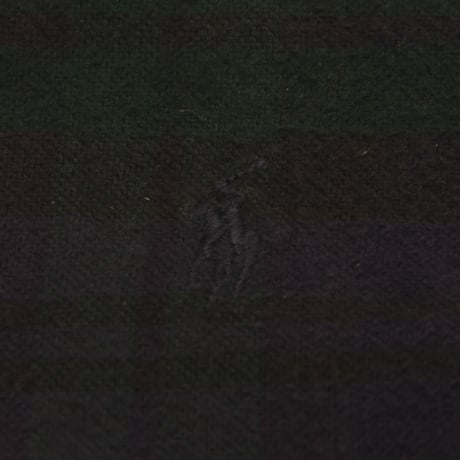 Ralph Lauren / Vintage Black Watch Plaid Flannel L/S B.D Shirt