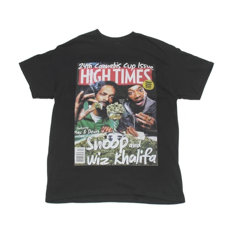 Snoop Dogg, Wiz Khalifa / High Times Bootleg Rap S/S Tee