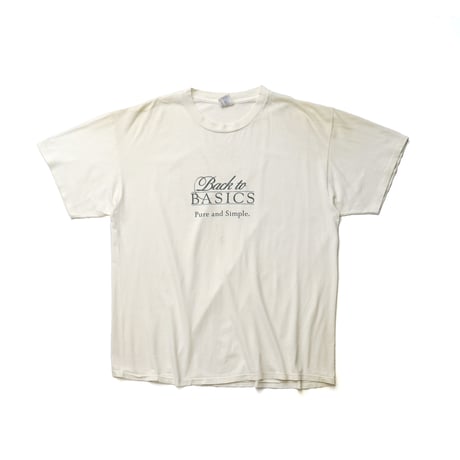 Back to Basics / Vintage, Logo S/S Tee