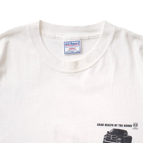 Dodge / Vintage, Grab Health By The Horns S/S Tee