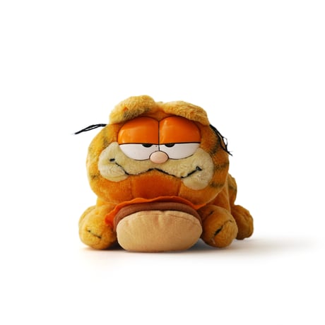 Garfield / Vintage, Plush Toy "Lie Down"