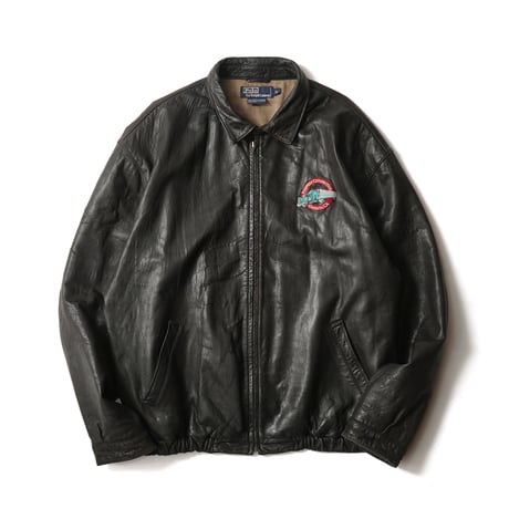 Polo Ralph Lauren / Vintage, Bradford Windbreaker Lamb Leather Jacket