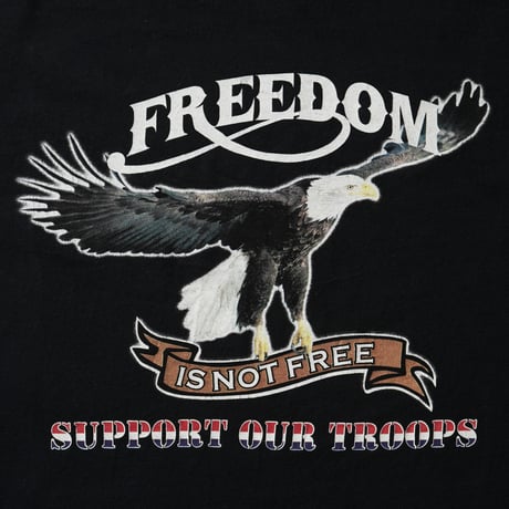 AMS Industries, Inc. / Vintage, Support Our Troops Pocket S/S Tee