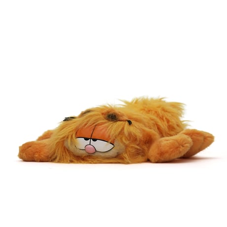 Garfield / Vintage, Long Hair Plush Toy "Blown Dry"