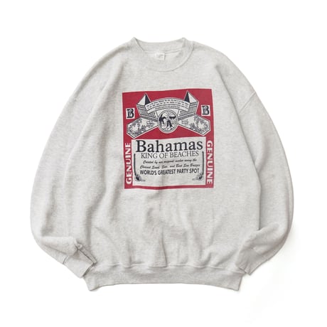 Commonwealth of The Bahamas / Vintage, Souvenir Crewneck Sweatshirt