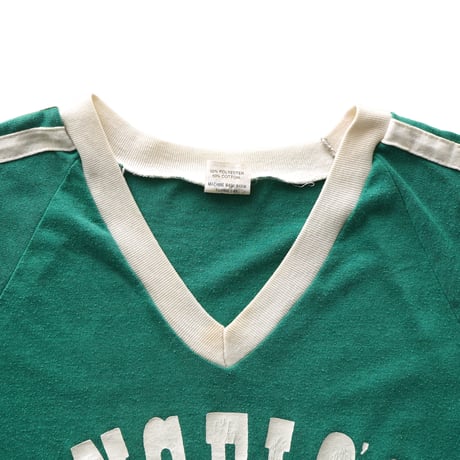 Angelo's Fairmount Tavern / Vintage, Ringer V-Neck S/S Tee