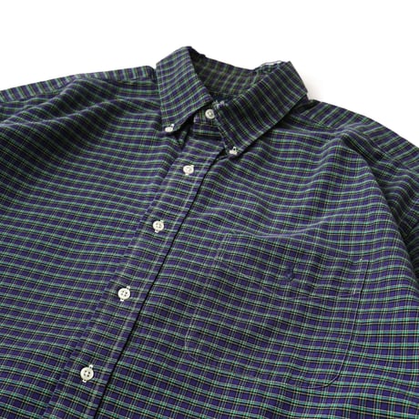 Ralph Lauren / Vintage, Plaid B.D. L/S Shirt "Big Shirt"