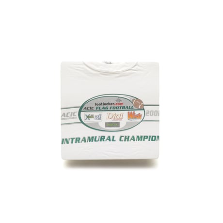 Foot Locker / Vintage, ACIC Flag Football Intramural Champion 2002 S/S Tee