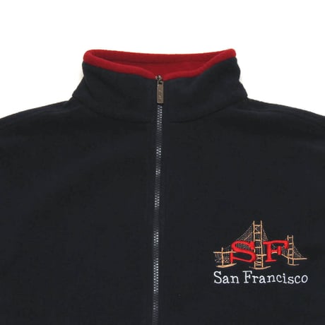 San Francisco / Zip Up Fleece Jaket