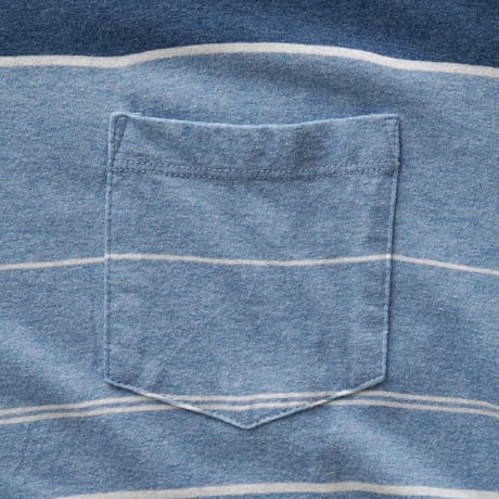 Chaps / Striped Pocket S/S Tee