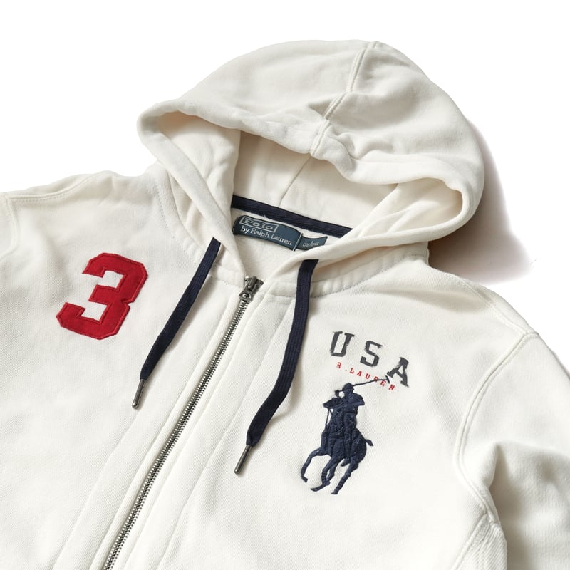 Polo Ralph Lauren / USA Flag Fleece Full Zip Up