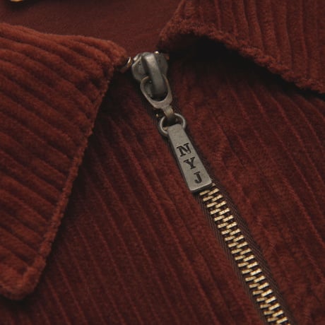 NY Jeans / 90's Vintage, Corduroy Full Zip Up L/S Shirt