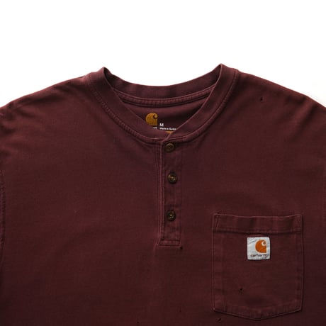carhartt / Heavyweight Pocket Henley S/S Tee