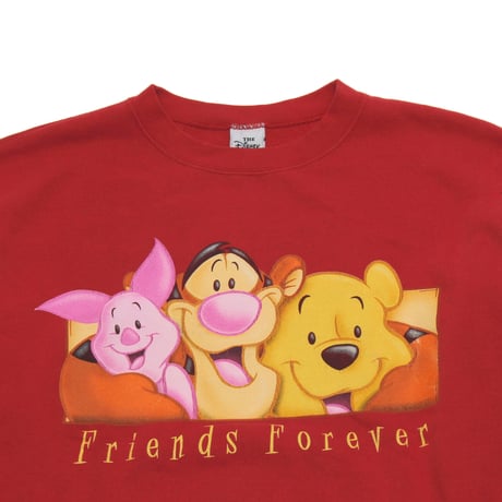 Disney / 90's Vintage, "Friends Foever" Crewneck Sweatshirt