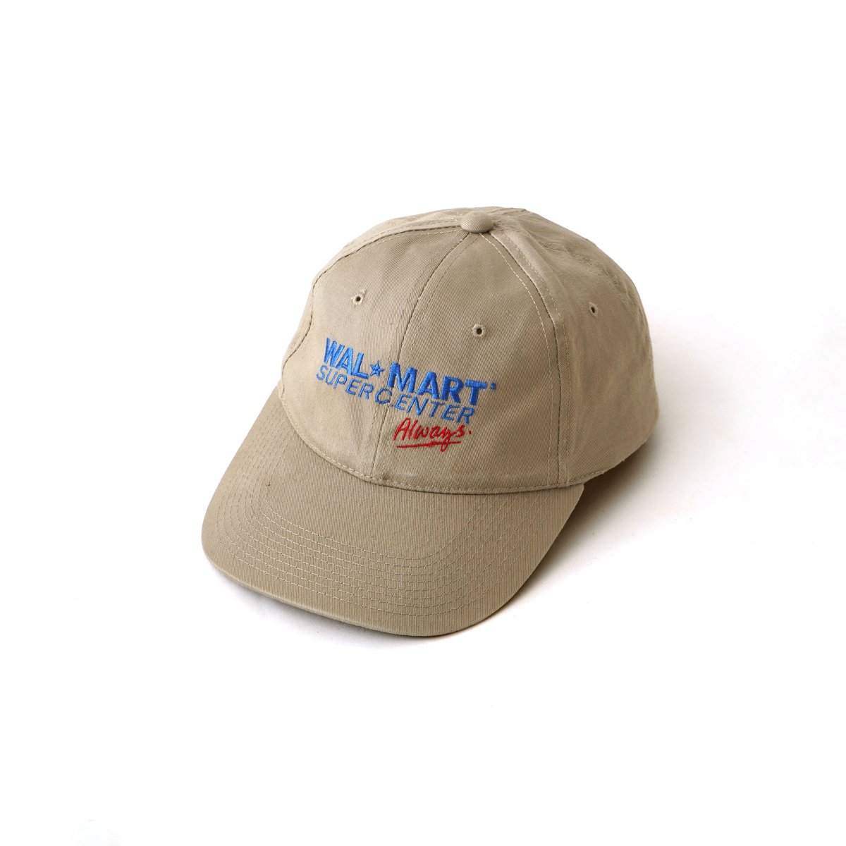 新品未使用 STANDARD CALIFORNIA CAP 6PANEL Walmart / Vintage, Super Center 6-Panel Cap | テ