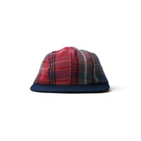 Blend / Teereco別注Custom Long Bill 4-Panel Plaid Hat LB