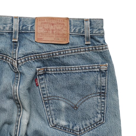 Levi's / Vintage, Lot. 505 Denim Pant W : 34 "Regular Straight Fit"